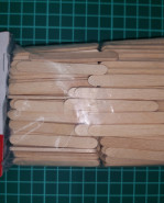 Drevené mini paličky, 55 x 6 mm, 300 ks